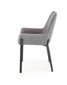 2 tooli komplekt Halmar K439, hall цена и информация | Söögilaua toolid, köögitoolid | kaup24.ee
