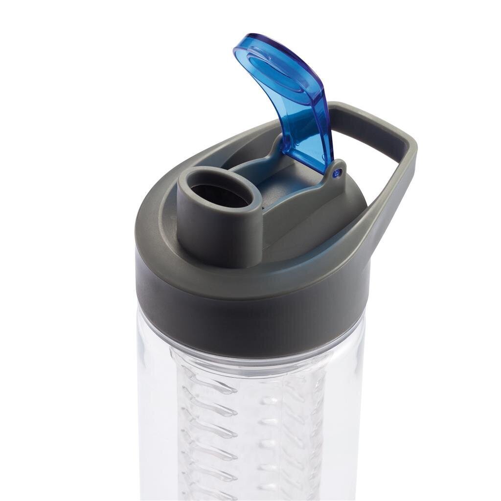 Sõelaga veepudel 0,8L, sinine hind ja info | Joogipudelid | kaup24.ee