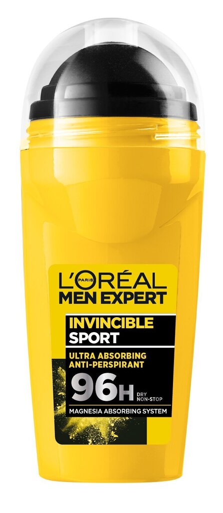 L'Oréal Men Expert Invincible Sport rullikuga antiperspirant цена и информация | Deodorandid | kaup24.ee