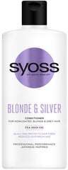 Palsam Syoss Blonde & Silver 440 ml цена и информация | Бальзамы, кондиционеры | kaup24.ee