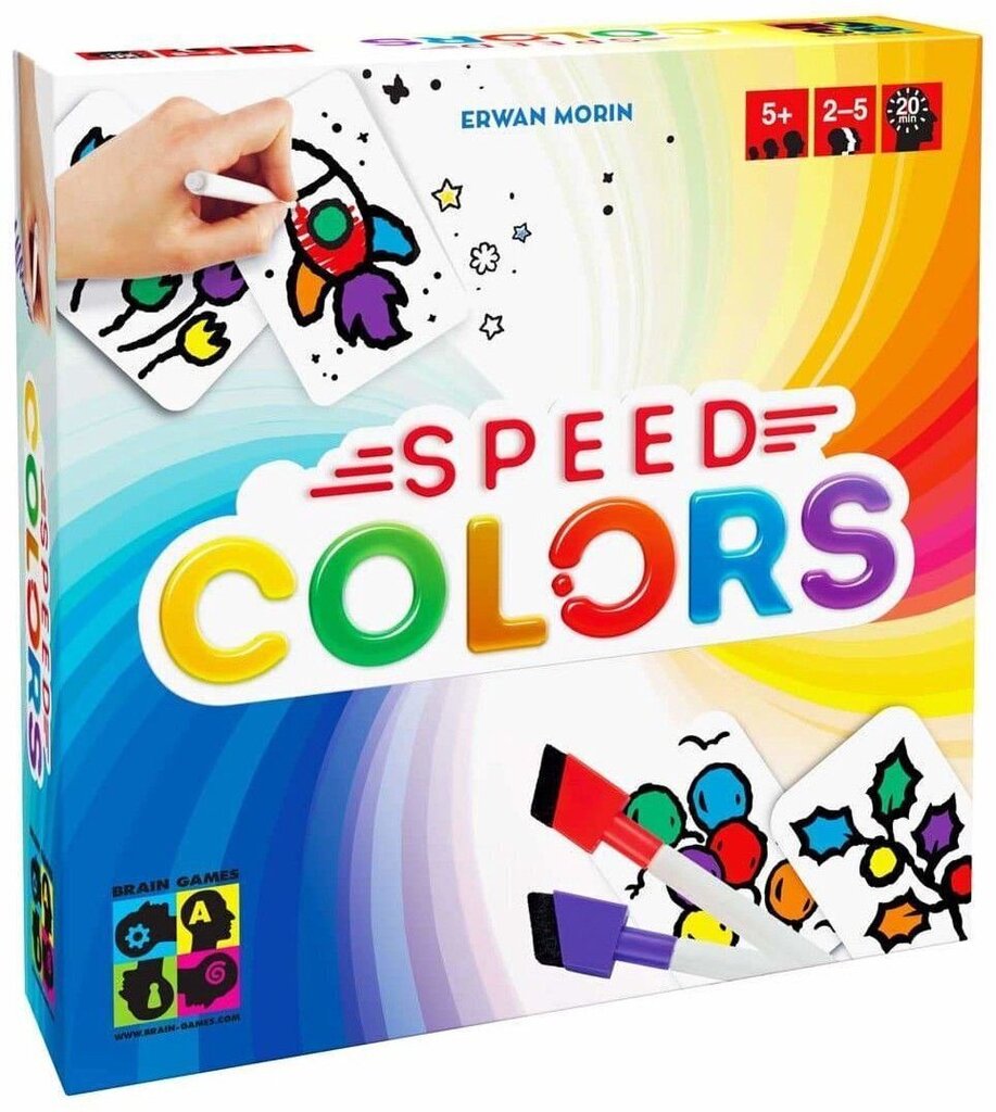 Настольная игра Brain Games Speed Colors, LT, LV, EE, RU цена | kaup24.ee