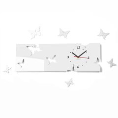 Настенные часы Бабочки цена и информация | Часы | kaup24.ee