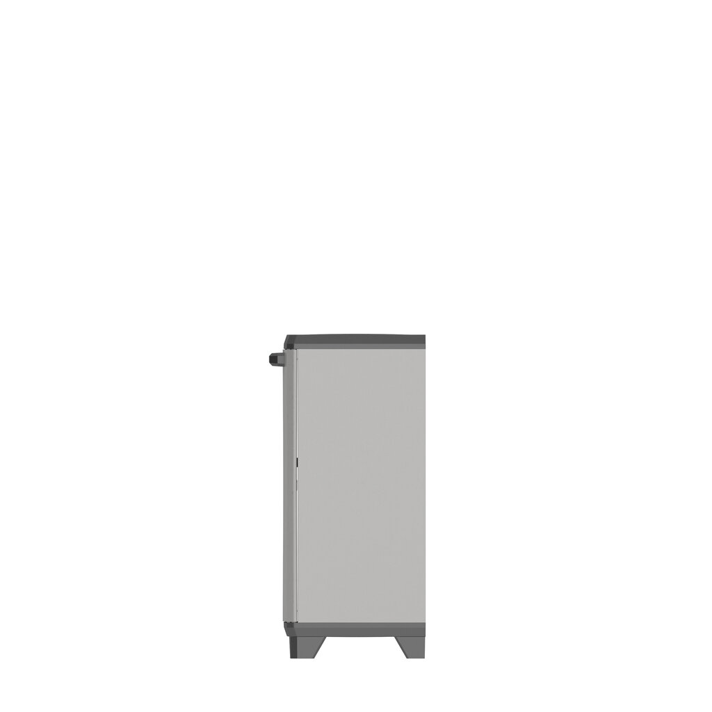 Kapp Linear Base Cabinet, must/hall/tumesinine hind ja info | Kummutid | kaup24.ee