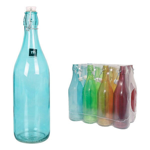 Pudel La Mediterránea Lella-Coral, klaas 1L hind ja info | Klaasid, tassid ja kannud | kaup24.ee