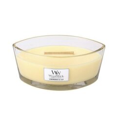 Lõhnaküünal WoodWick Lemongrass & Lily, 453 g hind ja info | Küünlad, küünlajalad | kaup24.ee