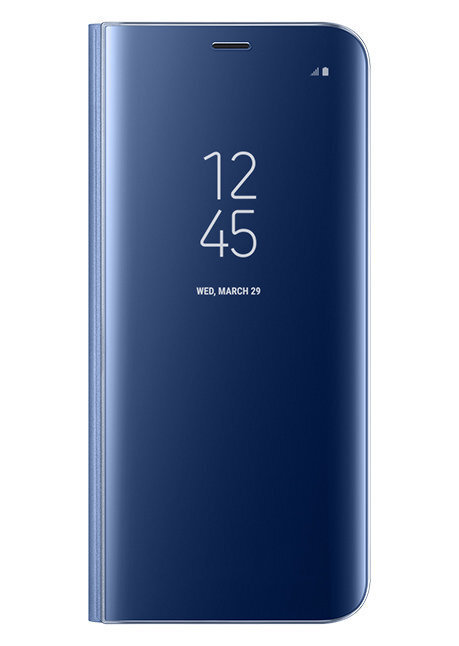 Kaitseümbris Clear View sobib Samsung Galaxy S8 Plus G955, Sinine hind ja info | Telefoni kaaned, ümbrised | kaup24.ee