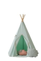 Палатка и игровой коврик светло-зеленого цвета Moi Mili цена и информация | Детские игровые домики | kaup24.ee