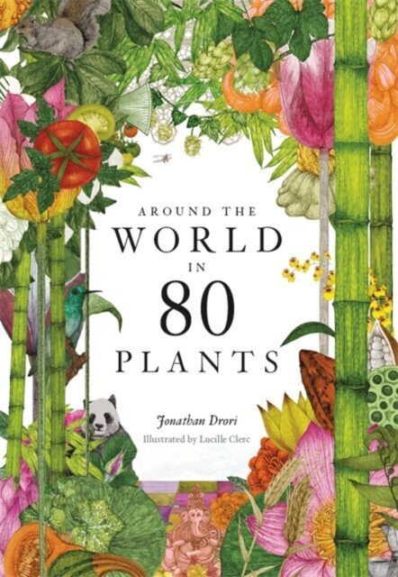 Raamat Around the World in 80 Plants цена и информация | Entsüklopeediad, teatmeteosed | kaup24.ee