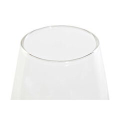 Pokaalide komplekt DKD Home Decor läbipaistev kristall 320 ml 6 tk (7 x 7 x 21 cm) hind ja info | Klaasid, tassid ja kannud | kaup24.ee