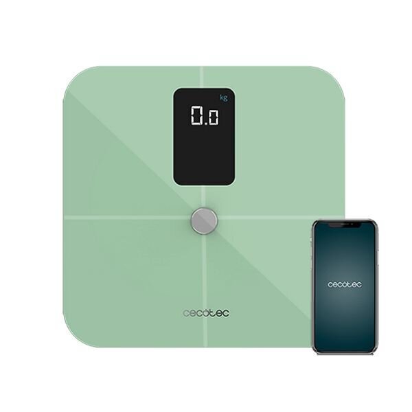 Digitaalne vannitoakaal Cecotec Surface Precision 10400 Smart Healthy Vision Roheline цена и информация | Vannitoa sisustuselemendid ja aksessuaarid | kaup24.ee