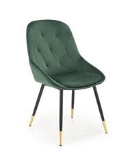 Набор из 2 стульев Halmar K437, зеленый цена и информация | Стулья для кухни и столовой | kaup24.ee