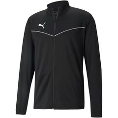 Спортивный свитер мужской костюм Puma teamRise Training Poly Jacket M 657392 03, черный цена и информация | Мужская спортивная одежда | kaup24.ee