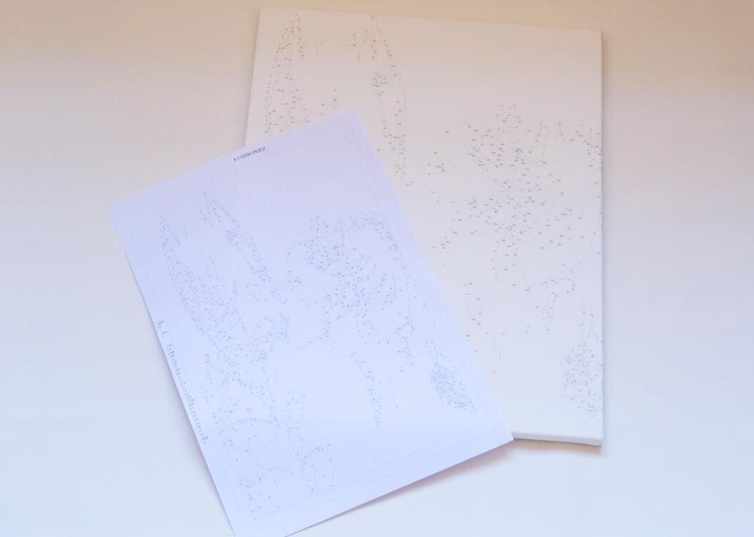 Maalid numbrite järgi "Miyagi i Endshpil'" 40 x 40 G цена и информация | Maalid numbri järgi | kaup24.ee
