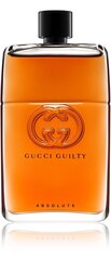 Parfüüm Gucci Guilty Absolute – EDP 50 ml цена и информация | Мужские духи | kaup24.ee