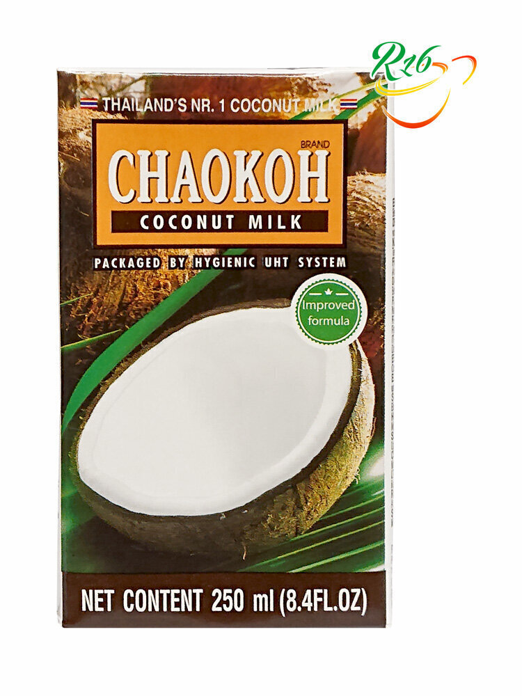 Kookospiim 18%, Chaokoh, 250ml цена и информация | Piimatooted | kaup24.ee