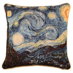Декоративная наволочка на подушку Signare Van Gogh Starry Night цена и информация | Декоративные подушки и наволочки | kaup24.ee