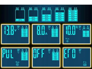 Akulaadija 12V 8A - 24V 4A цена и информация | Зарядные устройства | kaup24.ee