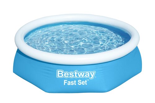 Бассейн Bestway Fast Set, 244x61 см, без фильтра цена и информация | Бассейны | kaup24.ee