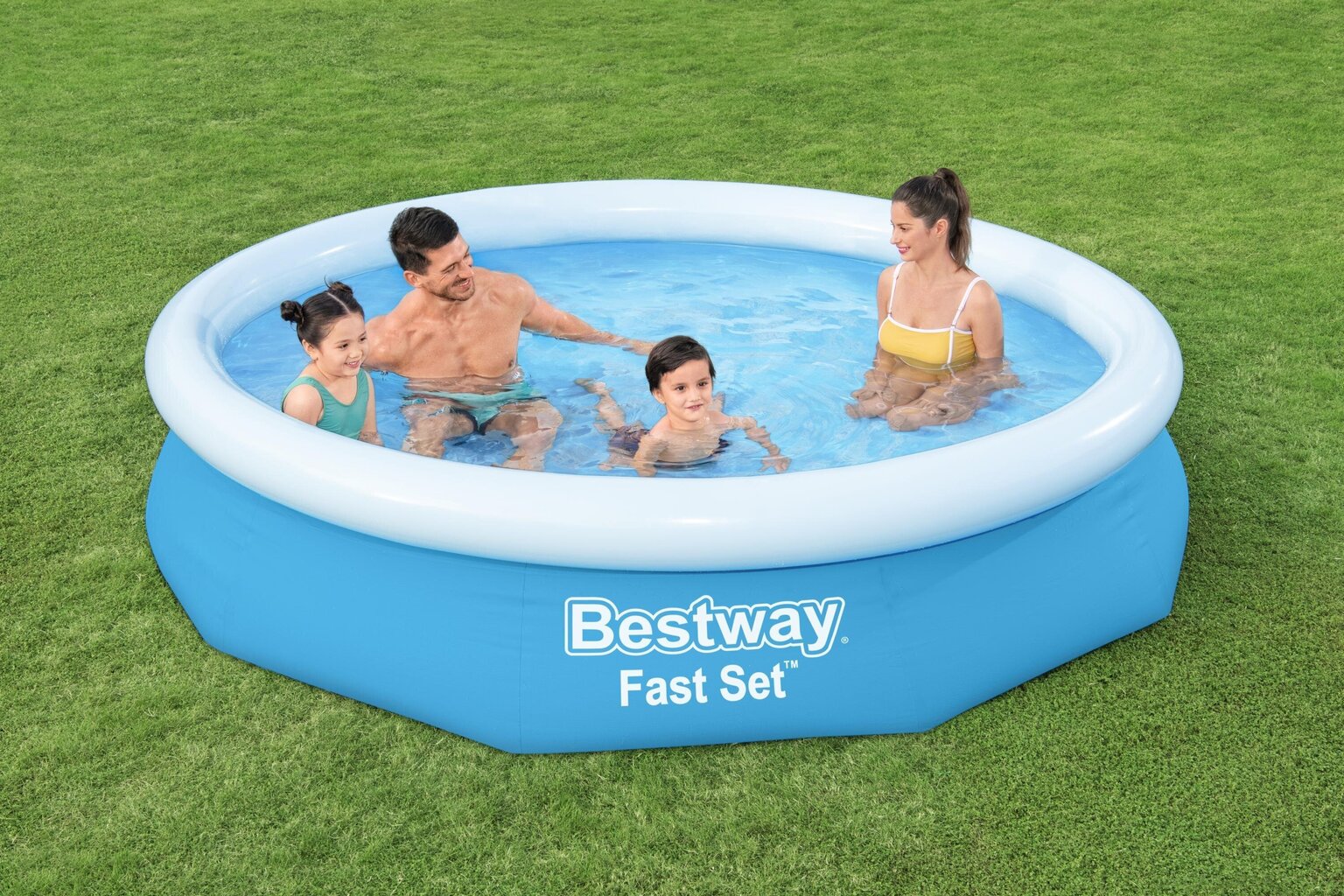 Baseinas Bestway Fast Set, 305x66 cm, su filtru hind ja info | Basseinid | kaup24.ee