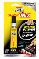 Superunix Strong 10 sekundi kõrgeima kvaliteediga liim 10gr hind ja info | Liimid | kaup24.ee