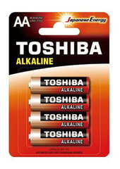 Батарейки Toshiba 159938, 4 шт. цена и информация | Батарейки | kaup24.ee