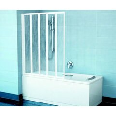 Стенка для ванной VS5, Ravak, Размеры: 113,5 Стекло: Rain цена и информация | Принадлежности для ванн | kaup24.ee