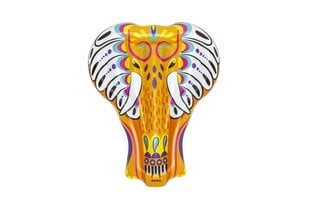 Täispuhutav madrats Bestway Flirty Fiesta Elephant, 183x153 cm, oranž цена и информация | Надувные и пляжные товары | kaup24.ee