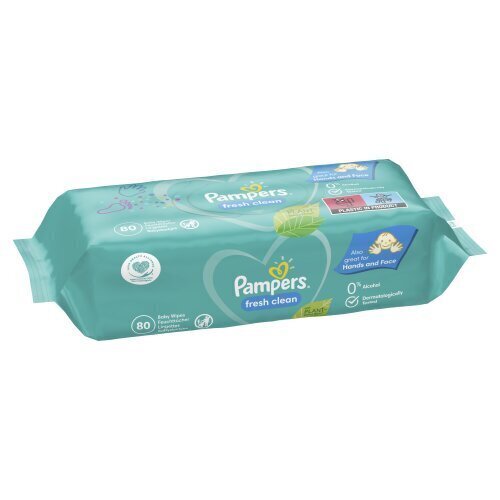 Niisked salvrätikud Pampers Fresh Clean 15x80 tk цена и информация | Niisked salvrätikud | kaup24.ee