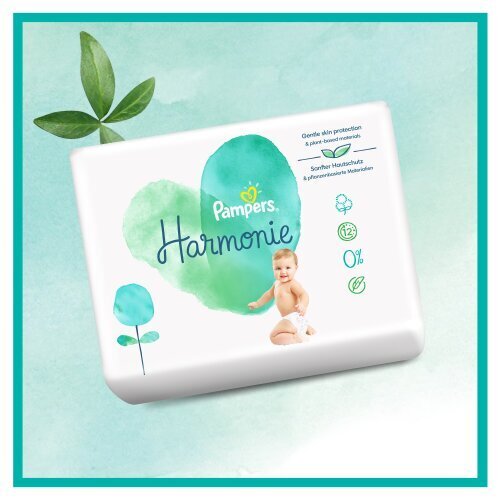 Mähkmed Pampers Harmonie, 1 suurus, 2-5 kg, 102 tk цена и информация | Mähkmed | kaup24.ee