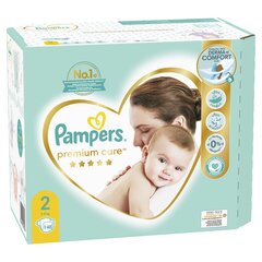 Mähkmed Pampers Premium Care, Mega Box, 2 suurus, 4-8 kg, 148 tk hind ja info | Mähkmed | kaup24.ee