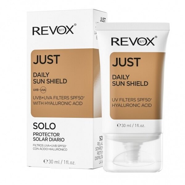 Püevakreem Spf 50 Revox Just, 30 ml hind ja info | Näokreemid | kaup24.ee