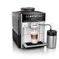 Espressomasin Siemens EQ.6 Plus S300 TE653M11RW, must/ hõbe