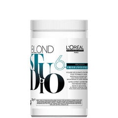 Осветляющая пудра L'oreal Studio Blond 6 Freehand Techniques Pro Keratin (6 уровней) 360г цена и информация | Краска для волос | kaup24.ee