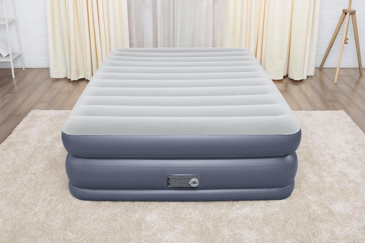 Täispuhutav madrats Bestway Tritech QuadComfort Airbed Queen, 203x152x51 cm, integreeritud pumbaga hind ja info | Täispuhutavad madratsid ja mööbel | kaup24.ee