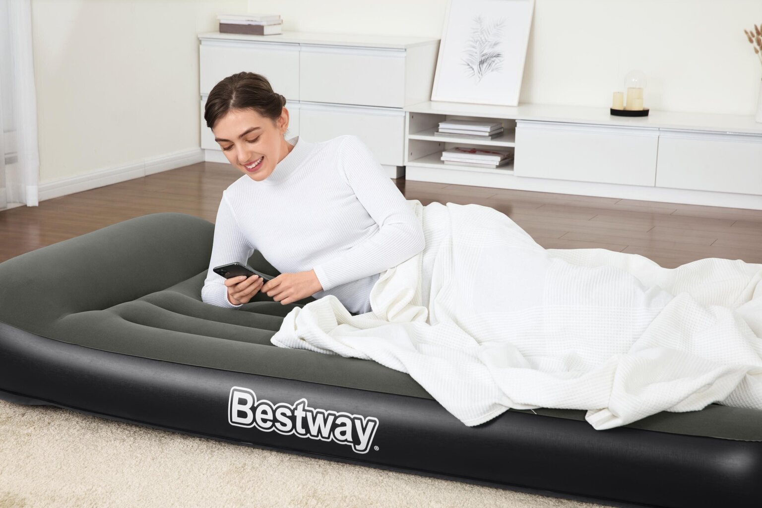 Täispuhutav madrats Bestway Tritech Airbed Twin, 188x99x30 cm, integreeritud pumbaga hind ja info | Täispuhutavad madratsid ja mööbel | kaup24.ee