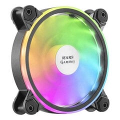 Вентилятор Mars Gaming MFXW DUAL ARGB 1100 rpm 14 dB Ø 12 cm: Цвет - Белый цена и информация | Компьютерные вентиляторы | kaup24.ee