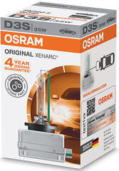 Autopirn OS66340 Osram OS66340 D3S 35W 42V цена и информация | Автомобильные лампочки | kaup24.ee