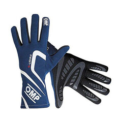 Men's Driving Gloves OMP First-S Sinine hind ja info | Meeste sallid, mütsid ja kindad | kaup24.ee