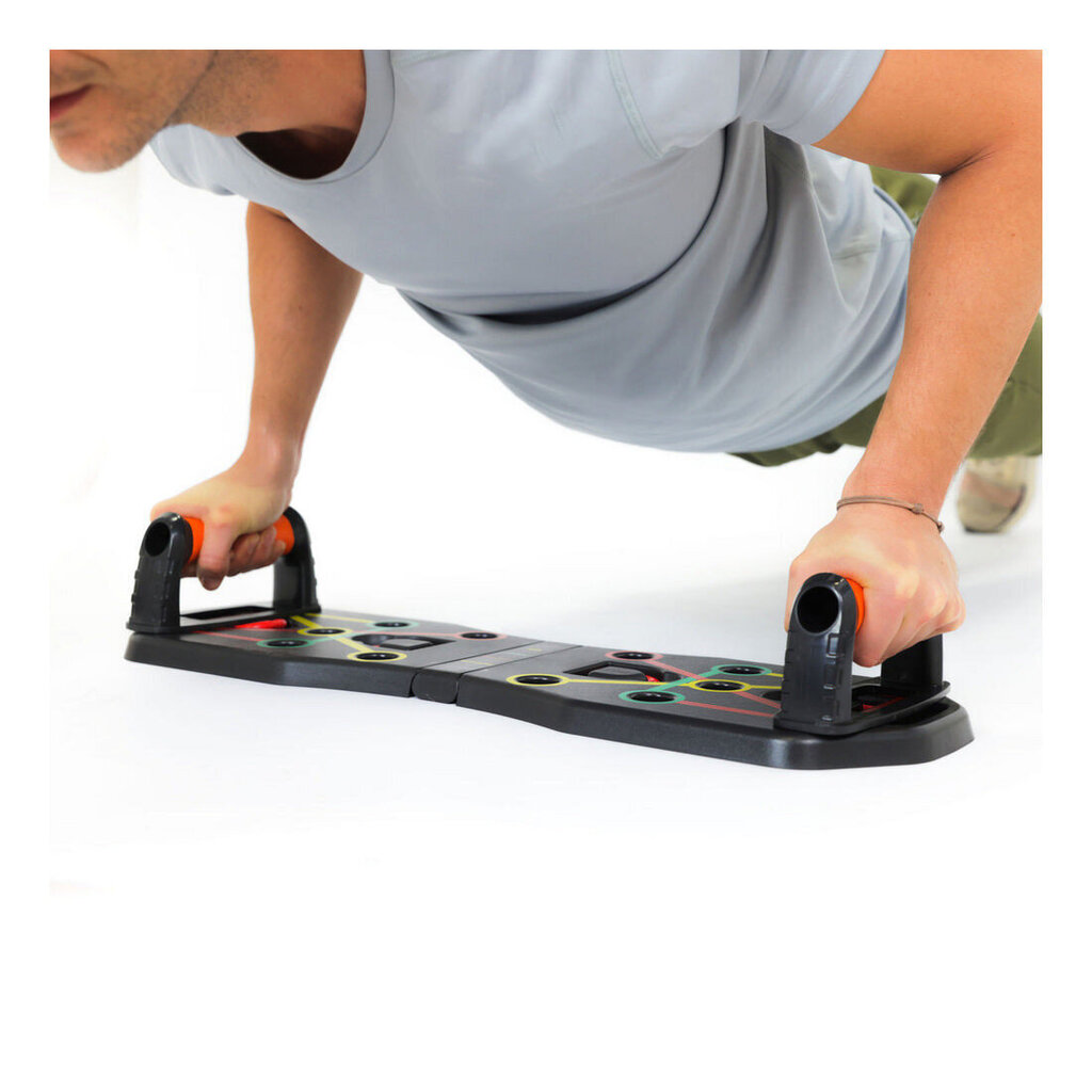 Kätekõverduste laud Astan Hogar Push Up Board Fitness 3060 Multifunktsionaalne цена и информация | Joogamatid | kaup24.ee