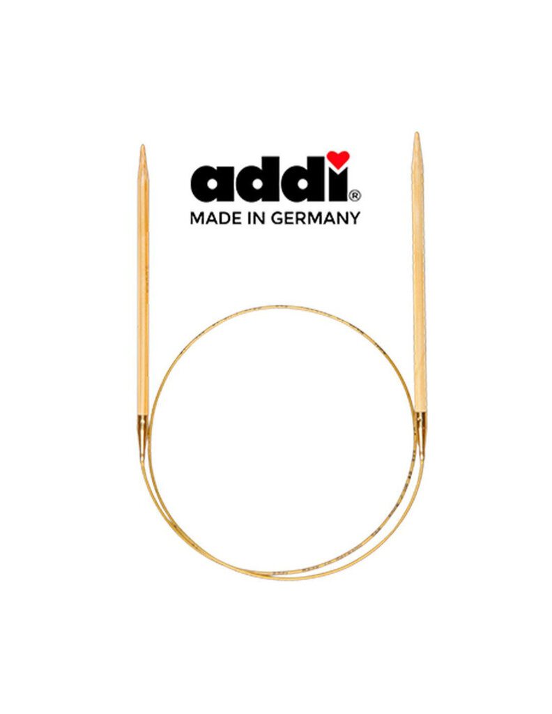 Bambusringi kudumisvardad Addi® 100 cm, 3 mm. цена и информация | Kudumistarvikud | kaup24.ee