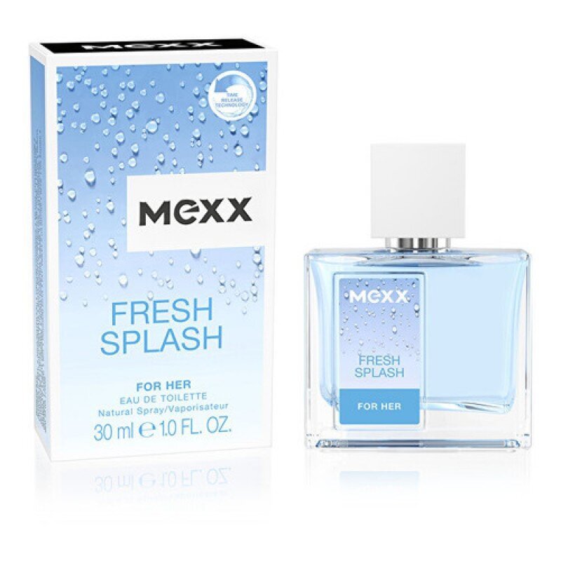 Mexx Fresh Splash For Her EDT naistele 30 ml цена и информация | Naiste parfüümid | kaup24.ee