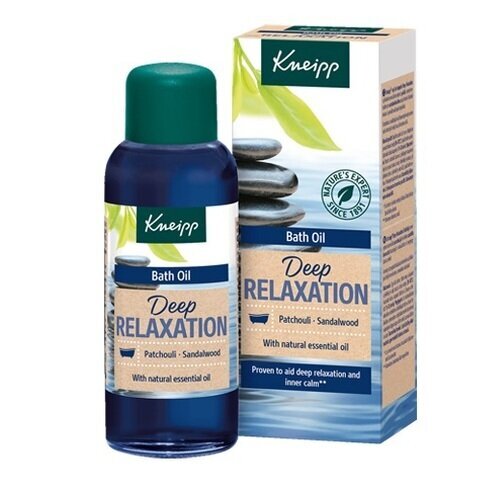 Kneipp Deep Relaxation Bath Oil dušiõli 100 ml цена и информация | Dušigeelid, õlid | kaup24.ee