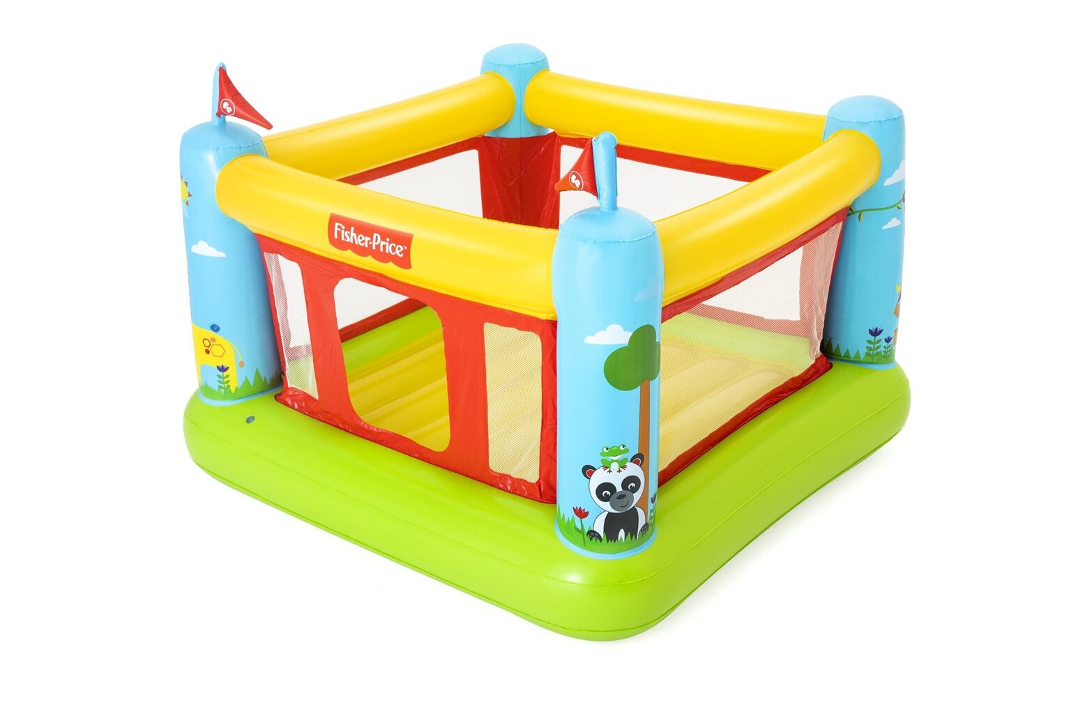 Täispuhutav batuut Fisher Price Bouncetastic, 175x173x135 cm цена и информация | Täispuhutavad veemänguasjad ja ujumistarbed | kaup24.ee