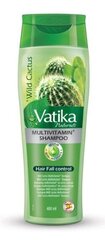 Dabur Vatika MutiVit šampoon Cactus, 400 ml цена и информация | Шампуни | kaup24.ee