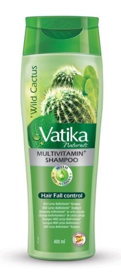 Dabur Vatika MutiVit šampoon Cactus, 400 ml цена и информация | Šampoonid | kaup24.ee