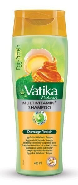 Dabur Vatika MultiVit šampoon Egg Protein, 400 ml цена и информация | Šampoonid | kaup24.ee