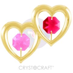 Два сердца с кристаллами SWAROVSKI цена и информация | Праздничные декорации | kaup24.ee