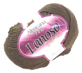 Пряжа для вязания Lanos Alpacana Fine 100 г; цвет 929 цена и информация | Принадлежности для вязания | kaup24.ee
