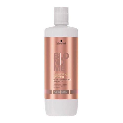 Šampoon heledatele juustele Schwarzkopf Professional Blond Me Detoxifying System Purifying Bonding Shampoo, 1 l цена и информация | Šampoonid | kaup24.ee