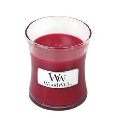 WoodWick ароматическая свеча Currant, 85 г цена и информация | Подсвечники, свечи | kaup24.ee